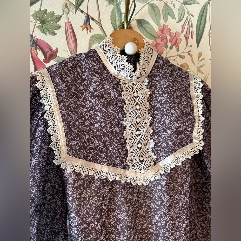 Authentic Floral Purple Gunne Sax - Picture 5 of 6